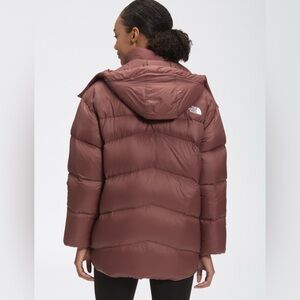 The North Face 550 Palomar Down Puffer Marron Purple Jacket Women’s Size Medium